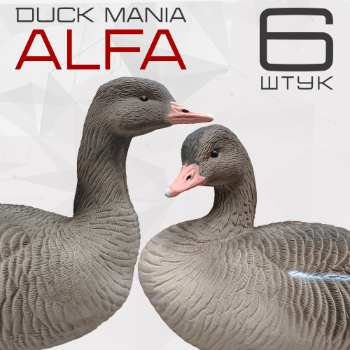 Серый гусь Duck Mania "ALFA"
