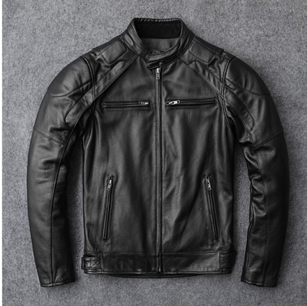 Мотокуртка jackdenrose кожа 4XL (с эмблемой)