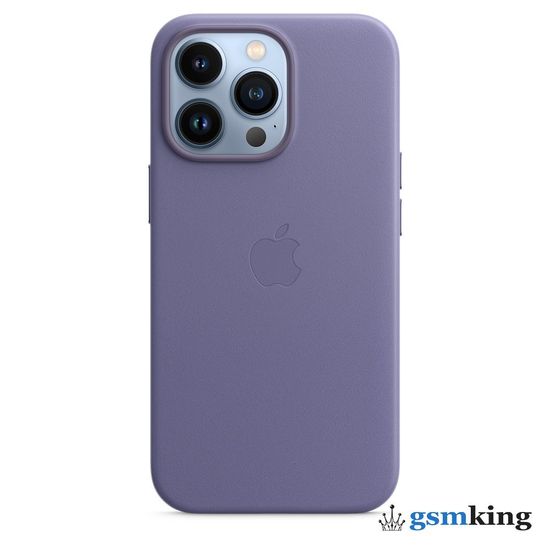 Apple Leather Case with MagSafe iPhone 13 Pro Wisteria «Сиреневая глициния» MM1F3ZE/A