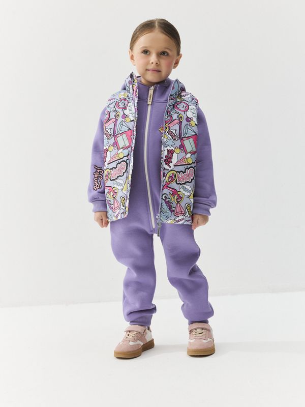 Жилет стеганый на молнии 