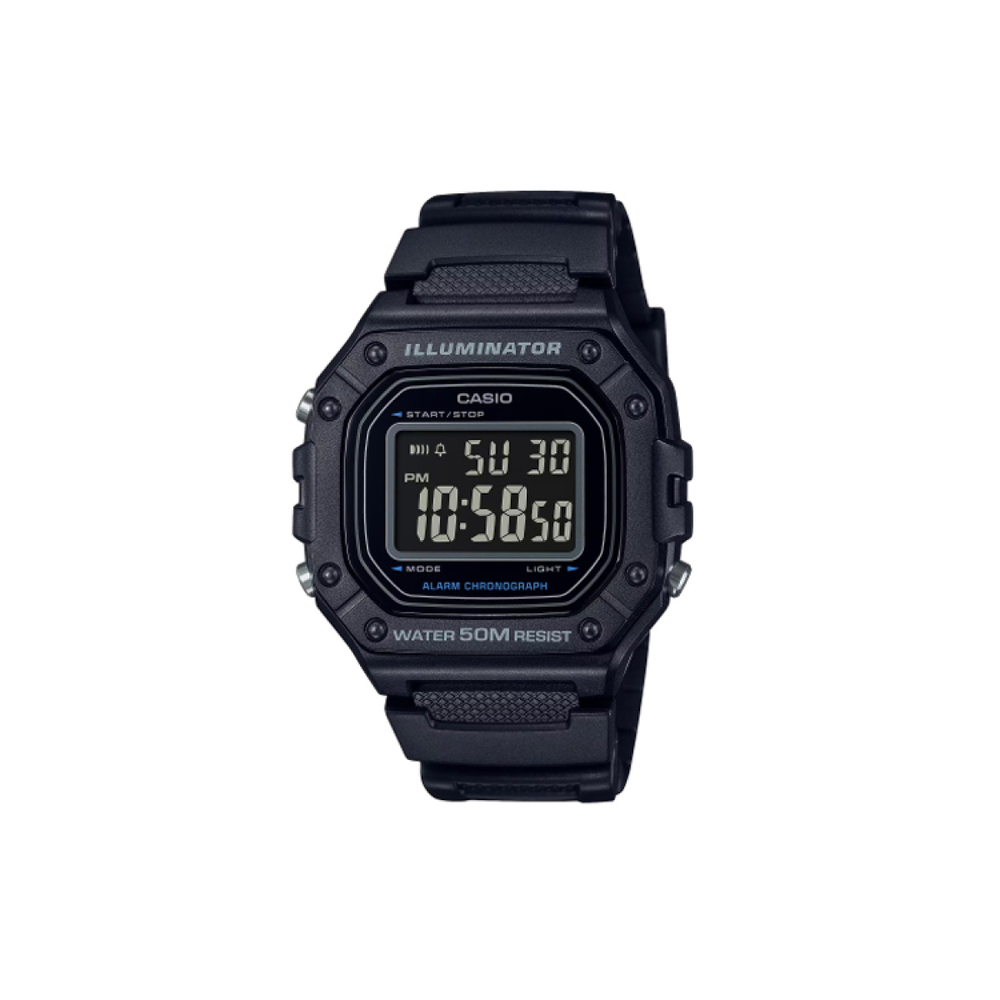 Часы CASIO 50m, W-218H-1BV
