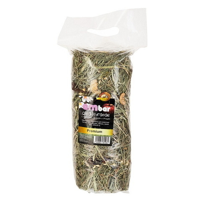 Сено "Ambar" PREMIUM с бутонами жасмина,ломтиками яблока и груши 400гр