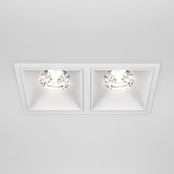 Модульный встраиваемый светодиодный светильник Maytoni Alfa LED DL043-02-15W4K-SQ-W
