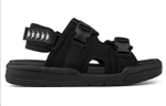 Kappa string standard beach couple sandals black men and women with the same style