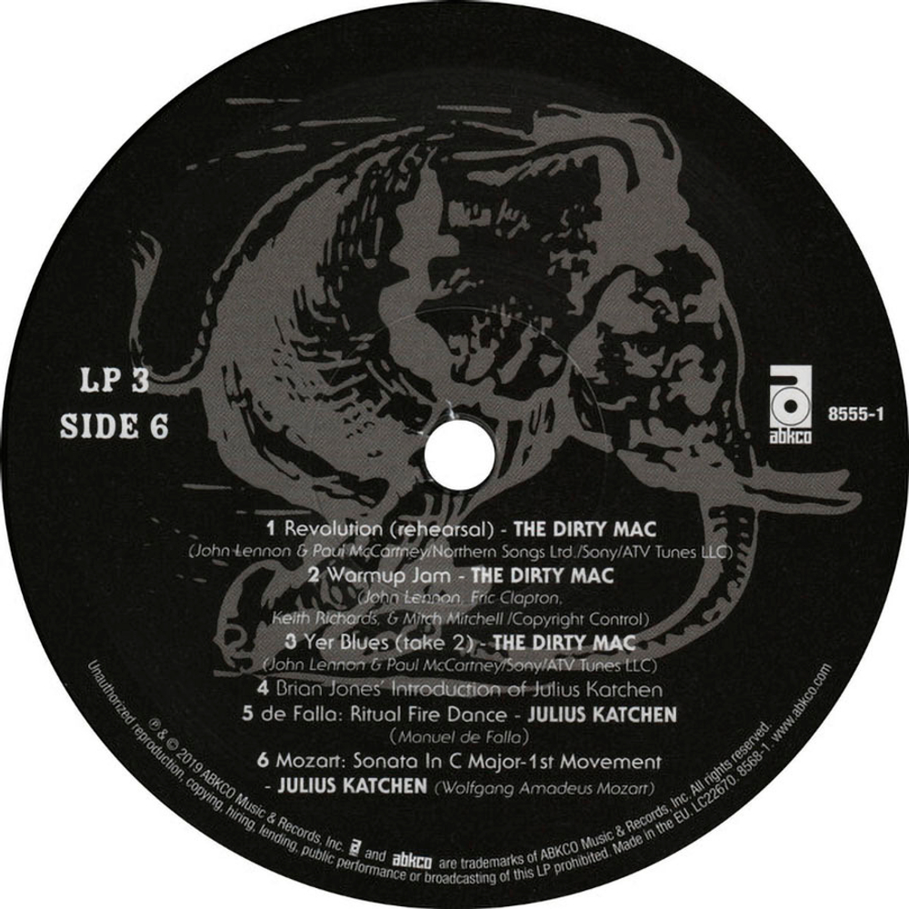 Сборник / The Rolling Stones Rock And Roll Circus (Expanded Edition)(3LP)