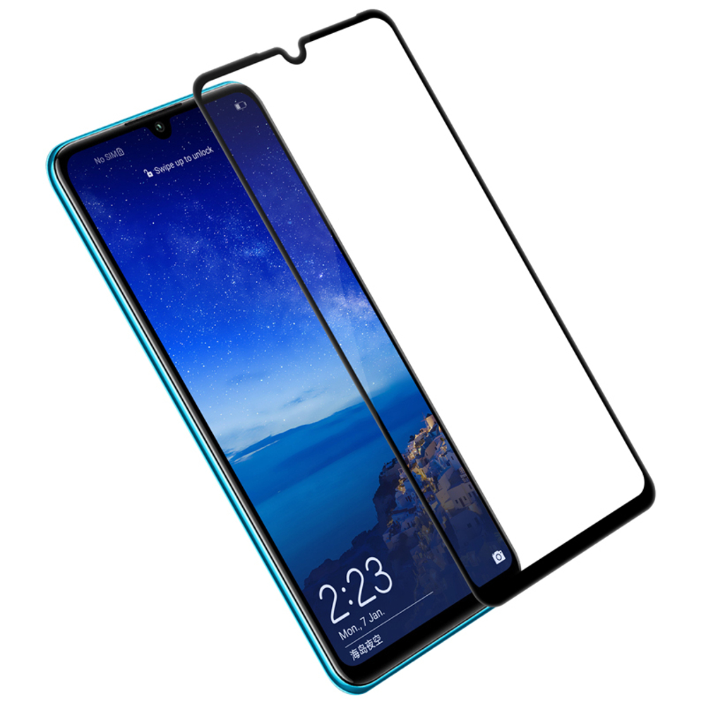 Закаленное стекло 6D с олеофобным покрытием для Huawei P30 Lite, Honor 20 Lite, 20s и Nova 4e, черные рамки, G-Rhino 6D