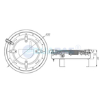 ПС.30.PAR56 Прожектор светодиодный 30 Вт (лампа PS710, LED), белый