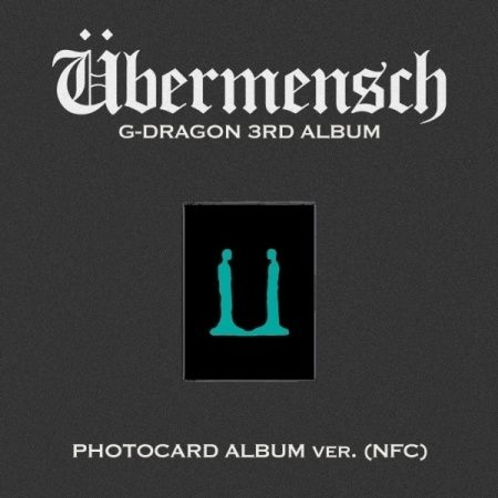 Альбом G-DRAGON - BERMENSCH 3rd Album PHOTOCARD ALBUM Version (NFC)