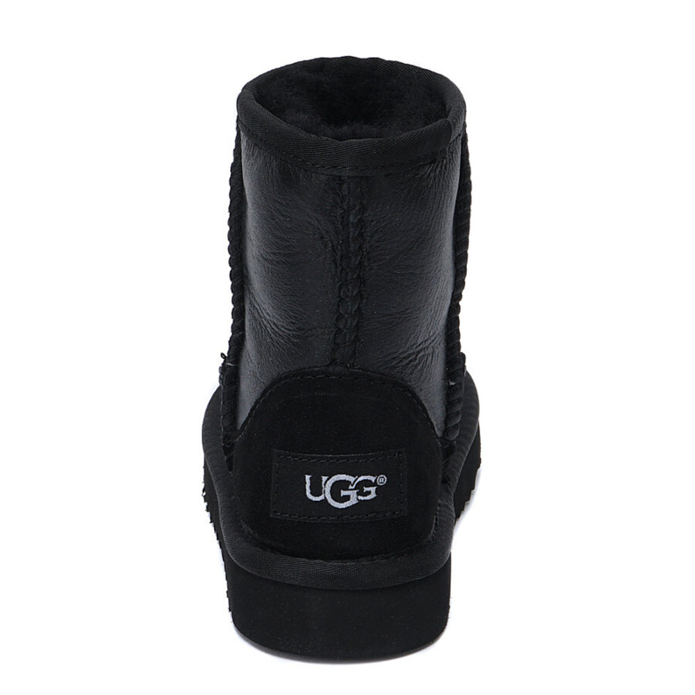 Ugg Kids Classic Short Metallic "Black”