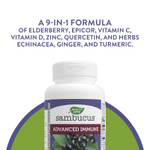 Nature's Way, Sambucus Advanced Immune, 80 капсул