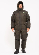 Зимний мужской костюм Onerus "Горный -45" (Таслан), Полукомбинезон, Хаки