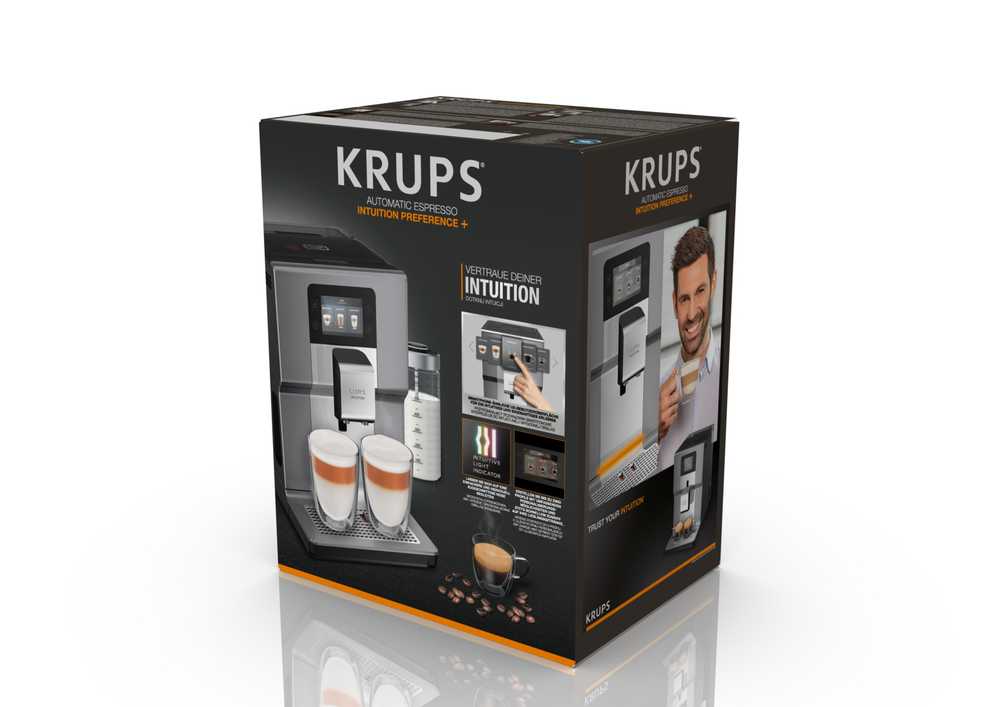 Автоматическая кофемашина Krups Intuition Preference+ EA875E10
