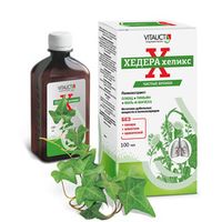 Жидкий коллоидный ПОЛИэкстракт "ХЕДЕРА хеликc" Чистые бронхи и легкие. Защита от рецидивов. 250 мл., VITAUCT