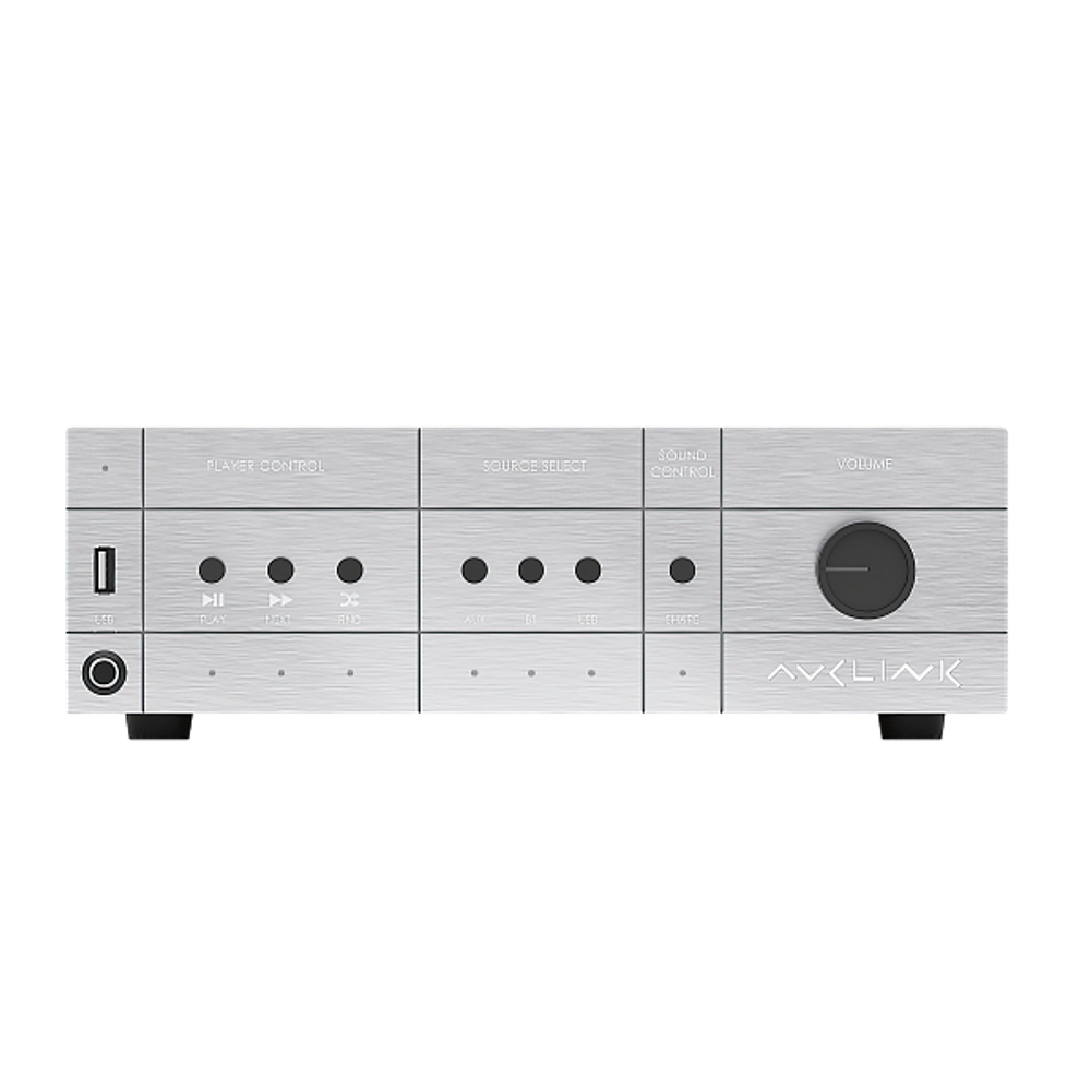 Микшер-усилитель AVCLINK Q-60 с USB/Bluetooth плеером Мощность (100В): 1 x 60 Вт. Мощность (4 Ом): 1 x 60 Вт.