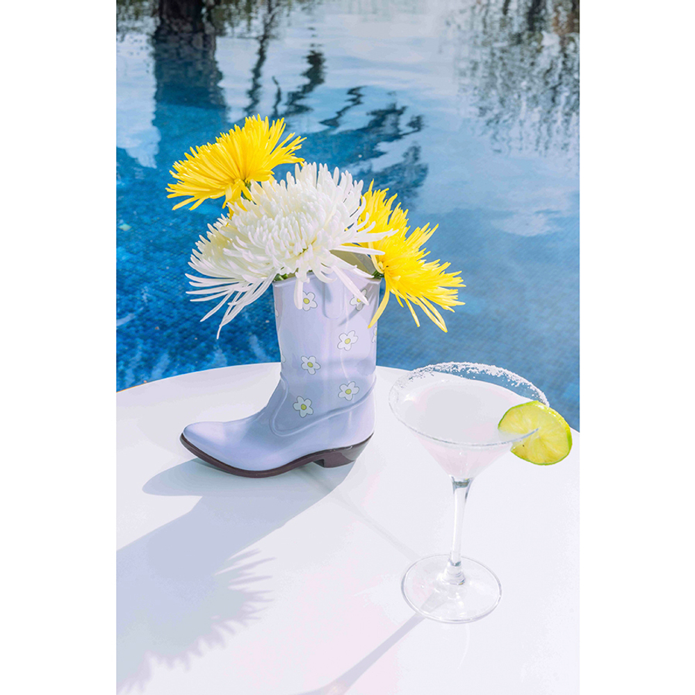 Ваза для цветов rodeo, 22,5 см, лиловая