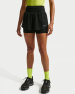 Nike Flow Женские сетчатые шорты для бега Dri-FIT 2 в 1 - NIKE