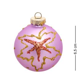 Элита НФШ-1403/2 Ел. украшение Шар «Лист» 65 мм