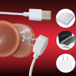 Вибратор реалистик с возвратно-поступательными движениями и нагревом 19 см