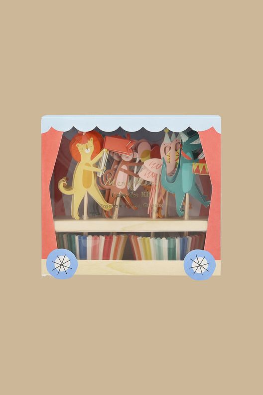 Набор для капкейков Парад животных (в наборе 24 шт) / Meri Meri