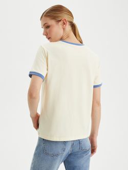 Женская футболка One Lucky Peanut - folly dot.