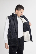 Жилет зимний цв.черный