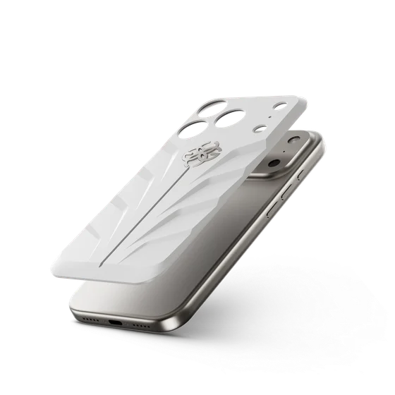 Чехол для iPhone 17 на магните - RSR17 - DAYTONA WHITE