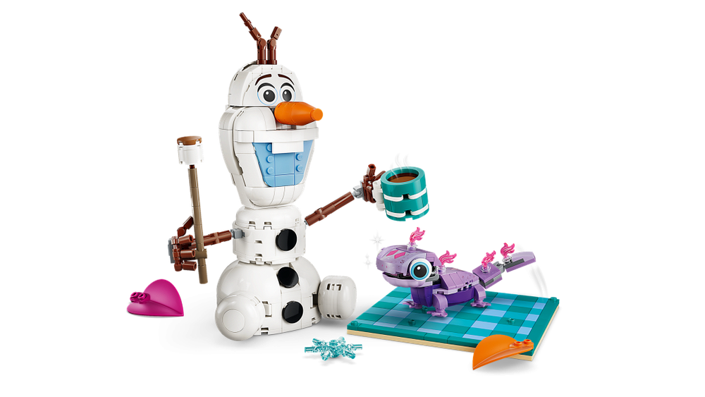 Конструктор LEGO Disney 43287 лего Олаф и Бруни — игровой коллекционный набор