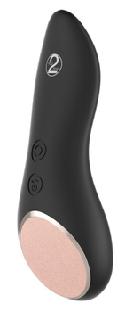Черный клиторальный вибратор Cupa Touch с подогревом