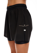 ШОРТЫ ЖЕНСКИЕ ELEVATE SHORT 5 | BLACK