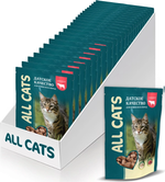 Влажный корм All Cats для взрослых кошек