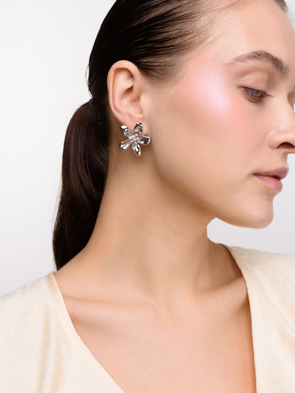 Серьги "Primrose" Silver