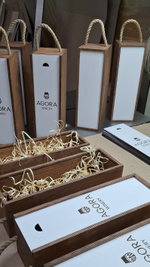 Короб винный деревянный серия "ДЕКОР" №1 (тип 2), на 1 бутылку