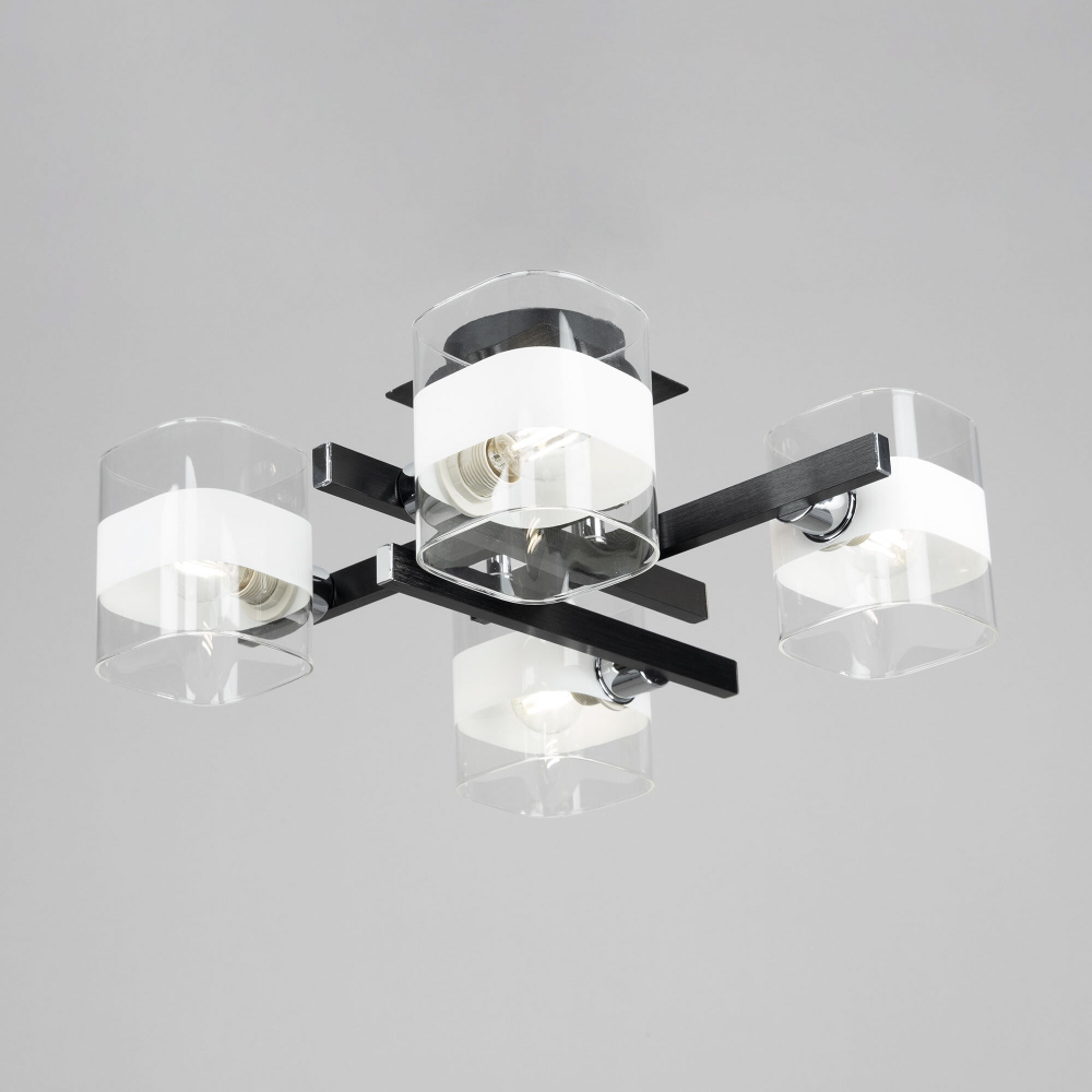 Citilux Вирта CL139242 Люстра потолочная Чёрная