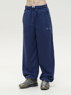 Drawstring Sweatpants Navy Smoke