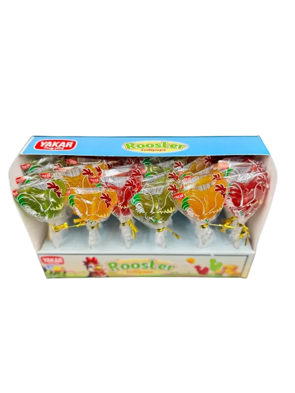 Карамель леденцовая на палочке в форме петушка