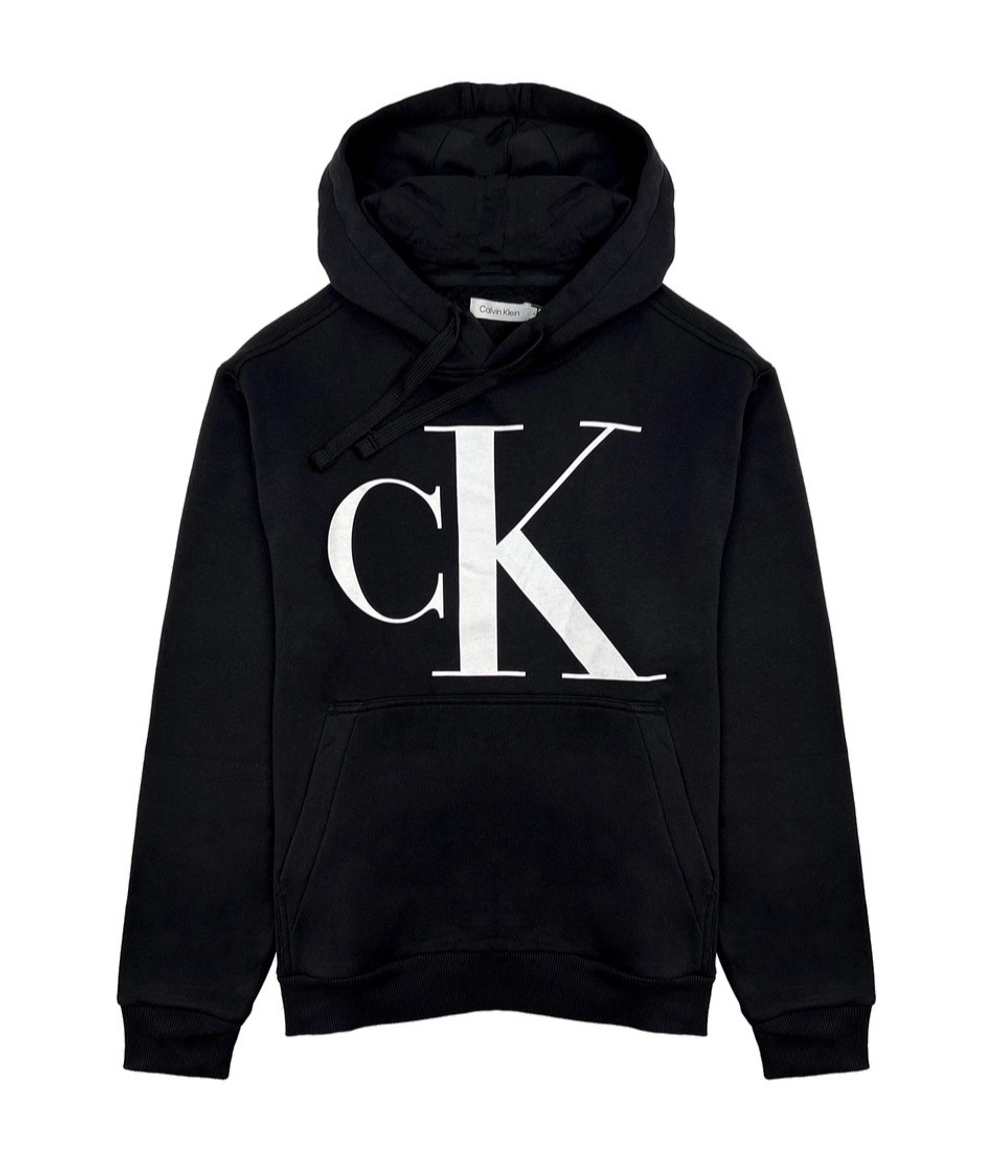 Худи Calvin Klein Monogram Logo Fleece Black