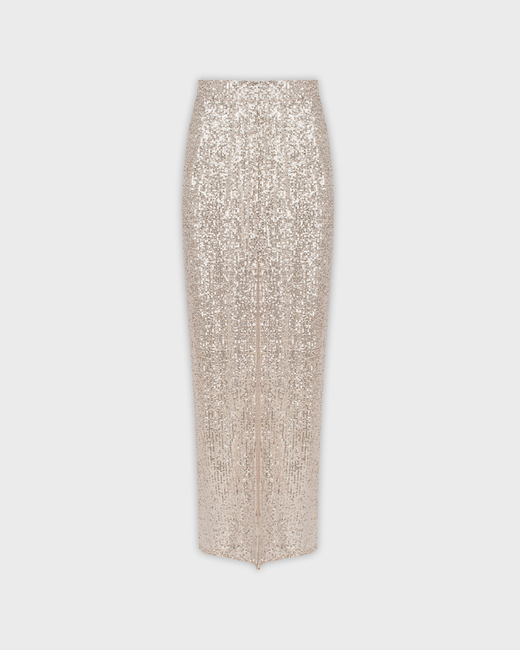 Юбка макси из пайетки