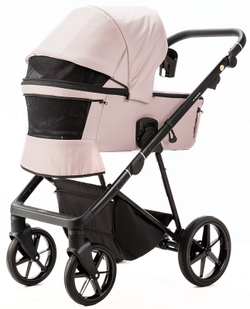 Детская коляска Adamex Vasco 2 в 1 V-TK103 TIP (СВЕТЛО-РОЗОВЫЙ)