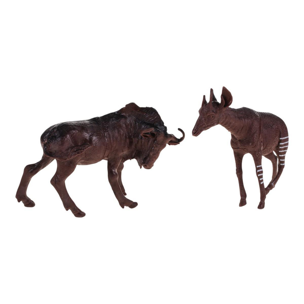 Набор диких животных 4шт, пакет DY618-43