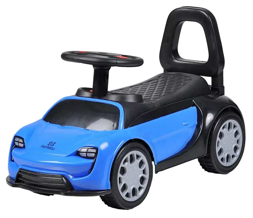 Стильная детская каталка JQ66 (Синий) Артикул: JQ66/3