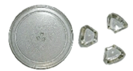 Тарелка для микроволновки Samsung (Самсунг) 345mm (с крепл.2 руб.) 3F/3P, DE74-20016A