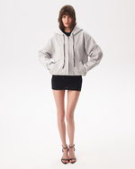 HEAVY COTTON MELANGE HOODIE