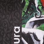 Мужская футболка темно-серая с разноцветным принтом Sesmik by Vlad Sedov VS002/VS0053