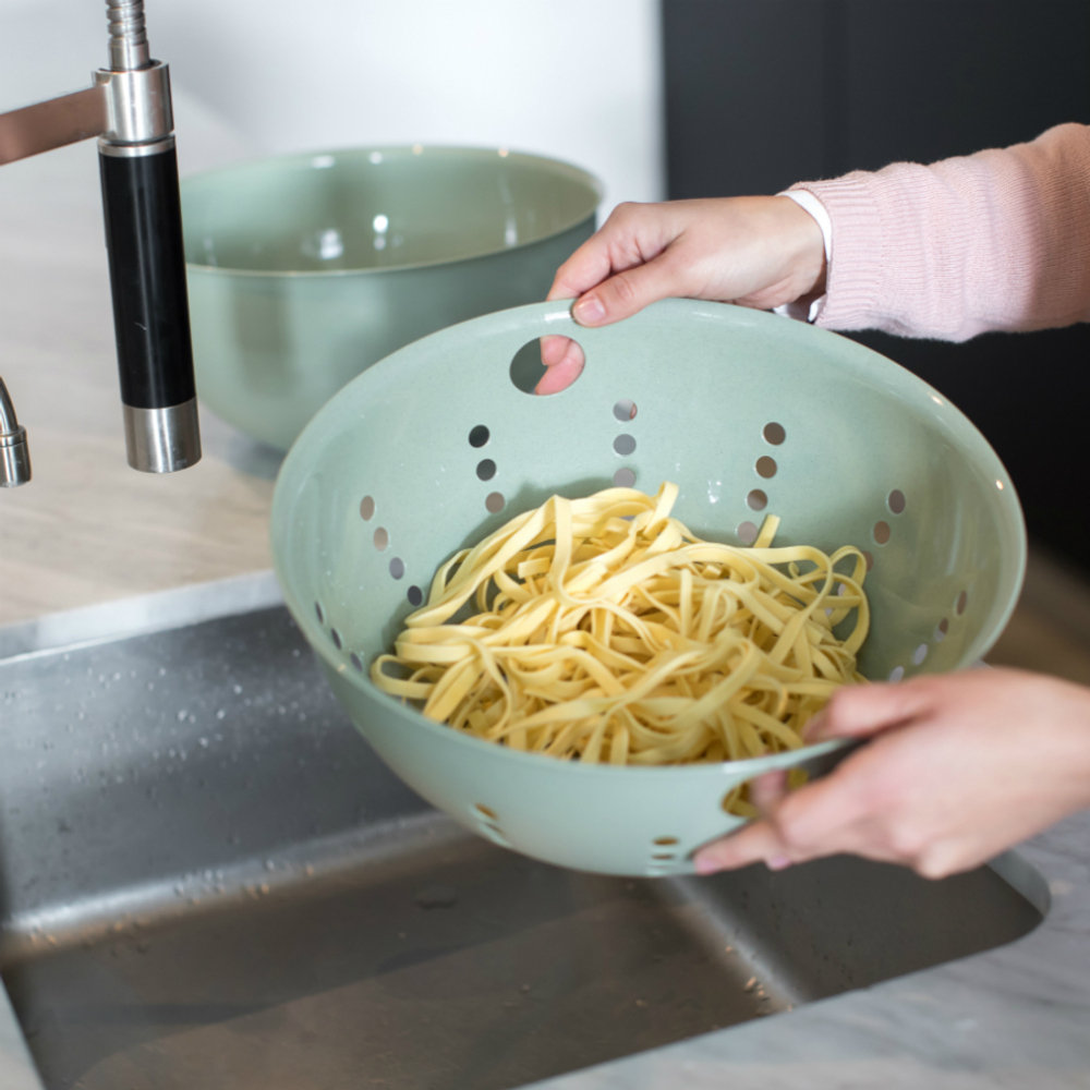 Дуршлаг palsby, organic, 5 л, синий