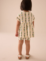 Блуза и шорты в комплекте для девочки Next E51-378, Кремовый