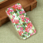 Силиконовый чехол с цветами для Samsung Galaxy A7 (2017), 009615