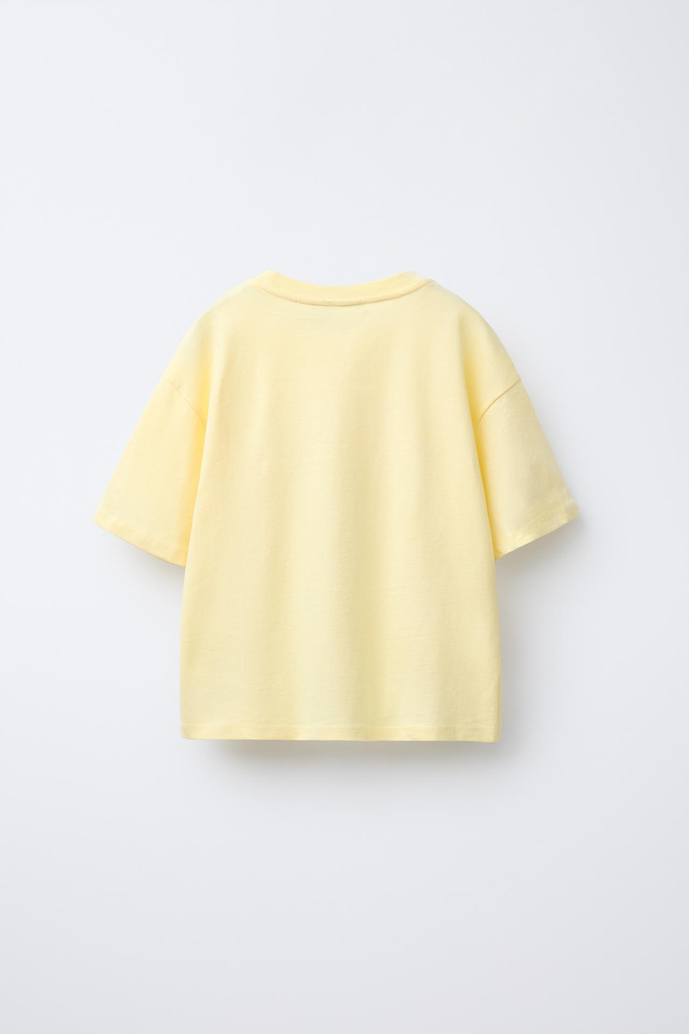 ZARA ФУТБОЛКА С ПРИНТОМ «ЛИЛО И СТИЧ» © DISNEY, ЖЕЛТЫЙ