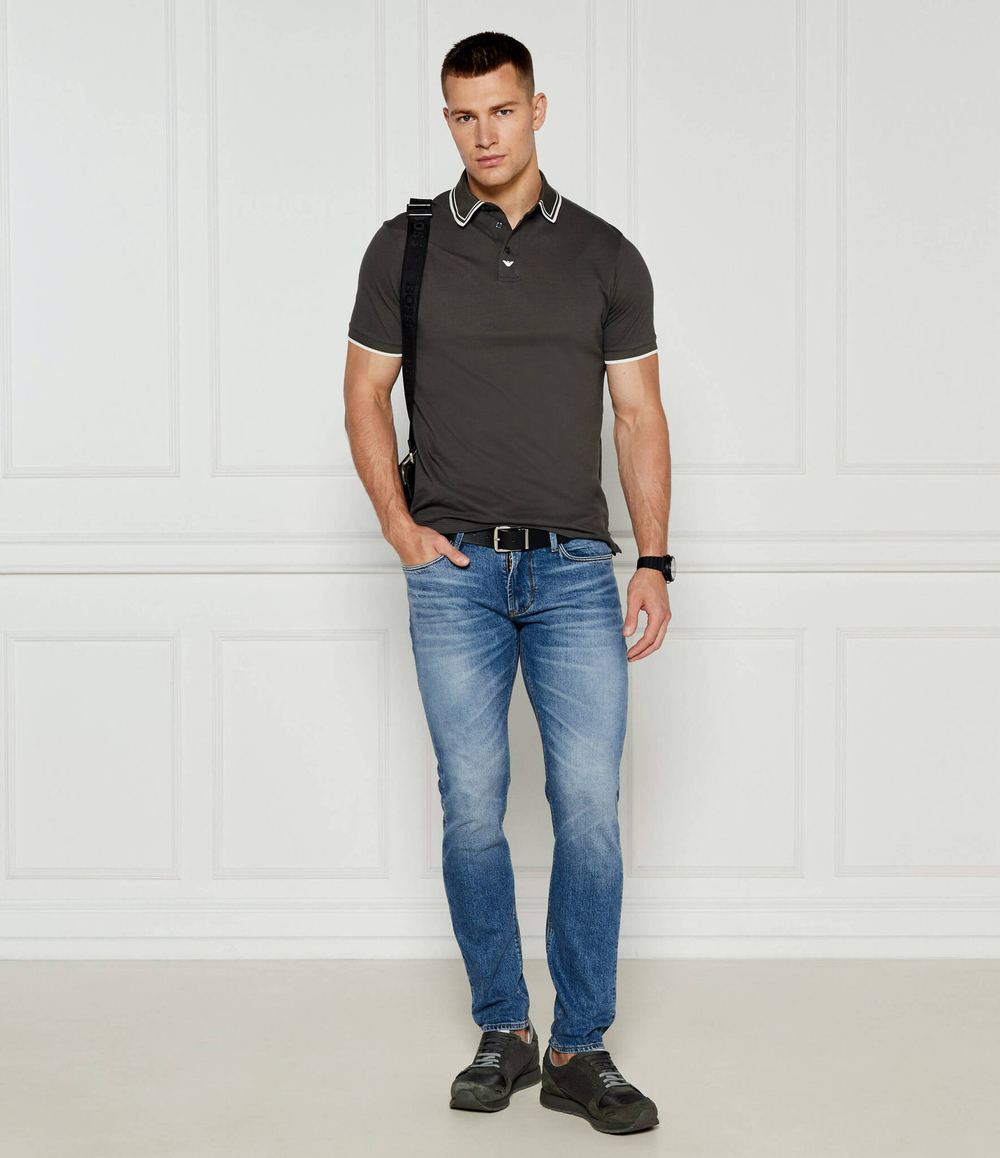 Поло Emporio Armani - графитовый(6D1F65 1JTKZ)