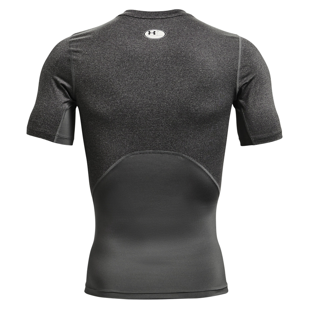 Мужское теннисное поло Under Armour Heatgear Comp T-Shirt Men - Grey