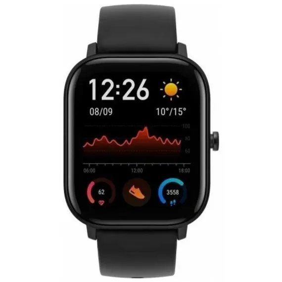 Умные часы Amazfit GTS Obsidian Black (Черный)